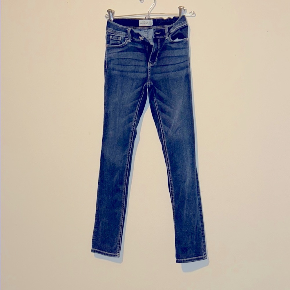 Blue Skinny Jeans with Classic Fit